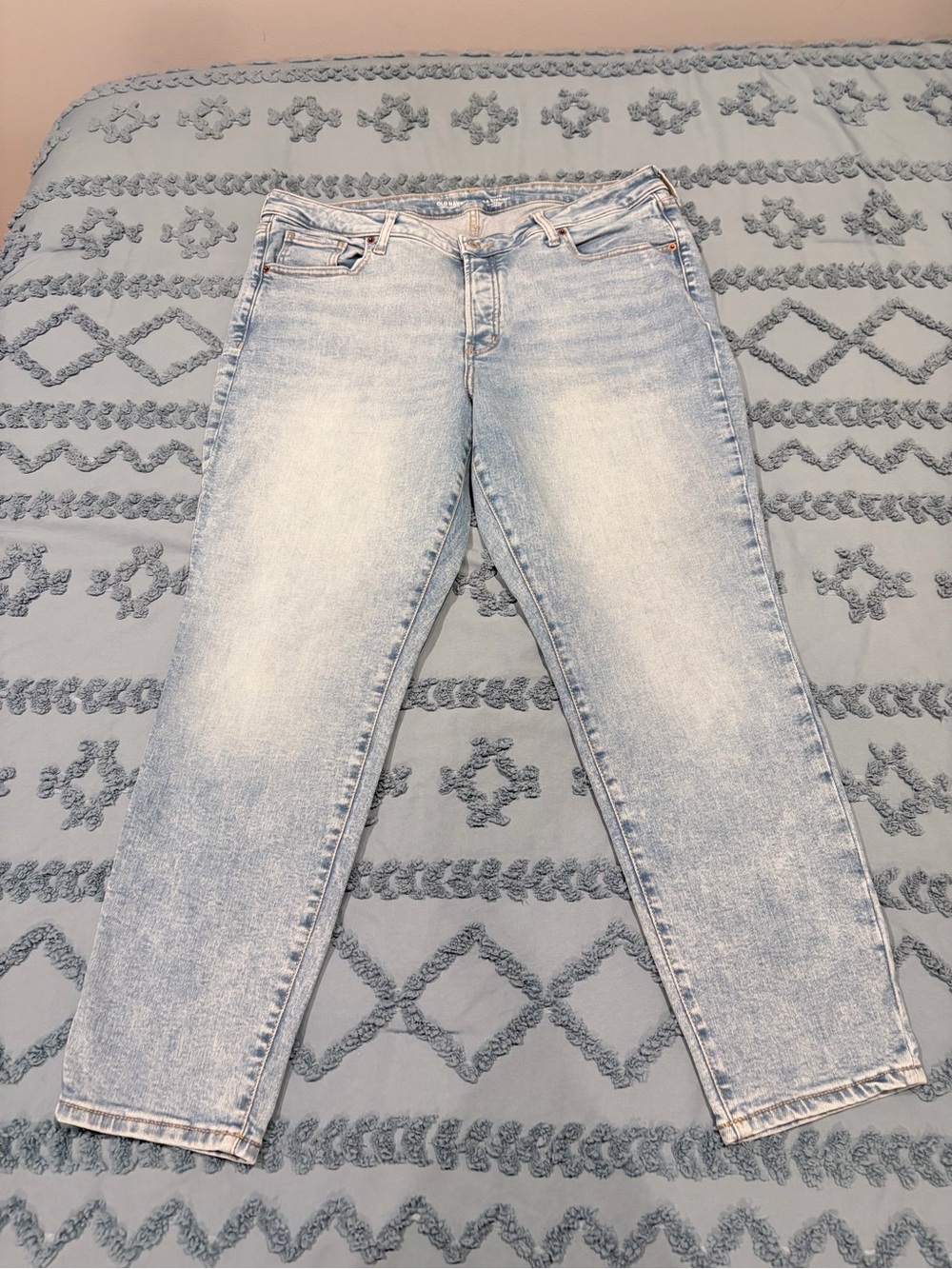 Old Navy Light Blue O.G. Straight High-Rise Jeans